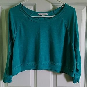Turquoise Crop Top